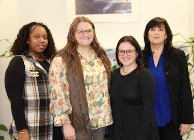 Group photo for four chancery clerk deputies